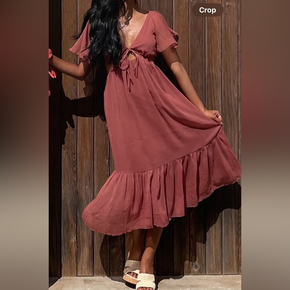 ASOS Dusty Rose Fairy Dress